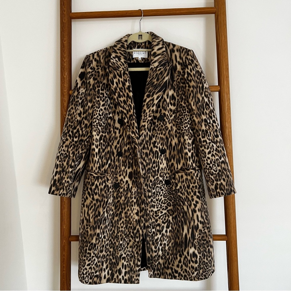 Leopard Print Women's Coat